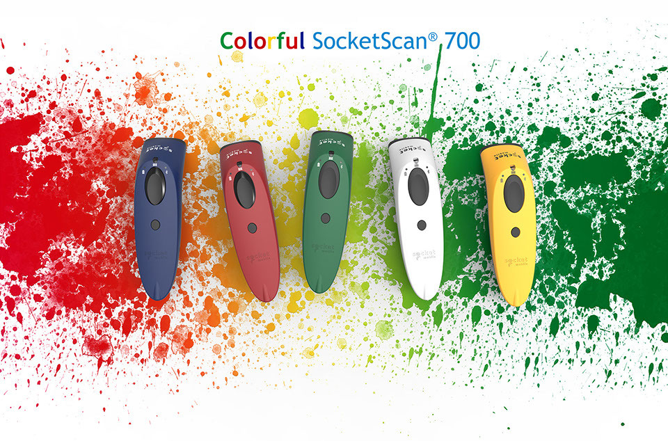 2021春夏新色】 ソケットモバイル Bluetoothバーコードスキャナー SocketScan S700 スマレジモデル Socket  Mobile ブラック CX3803-2563