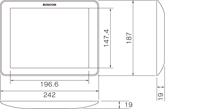 タッチパネルモニターBC-SD10TⅡシリーズ