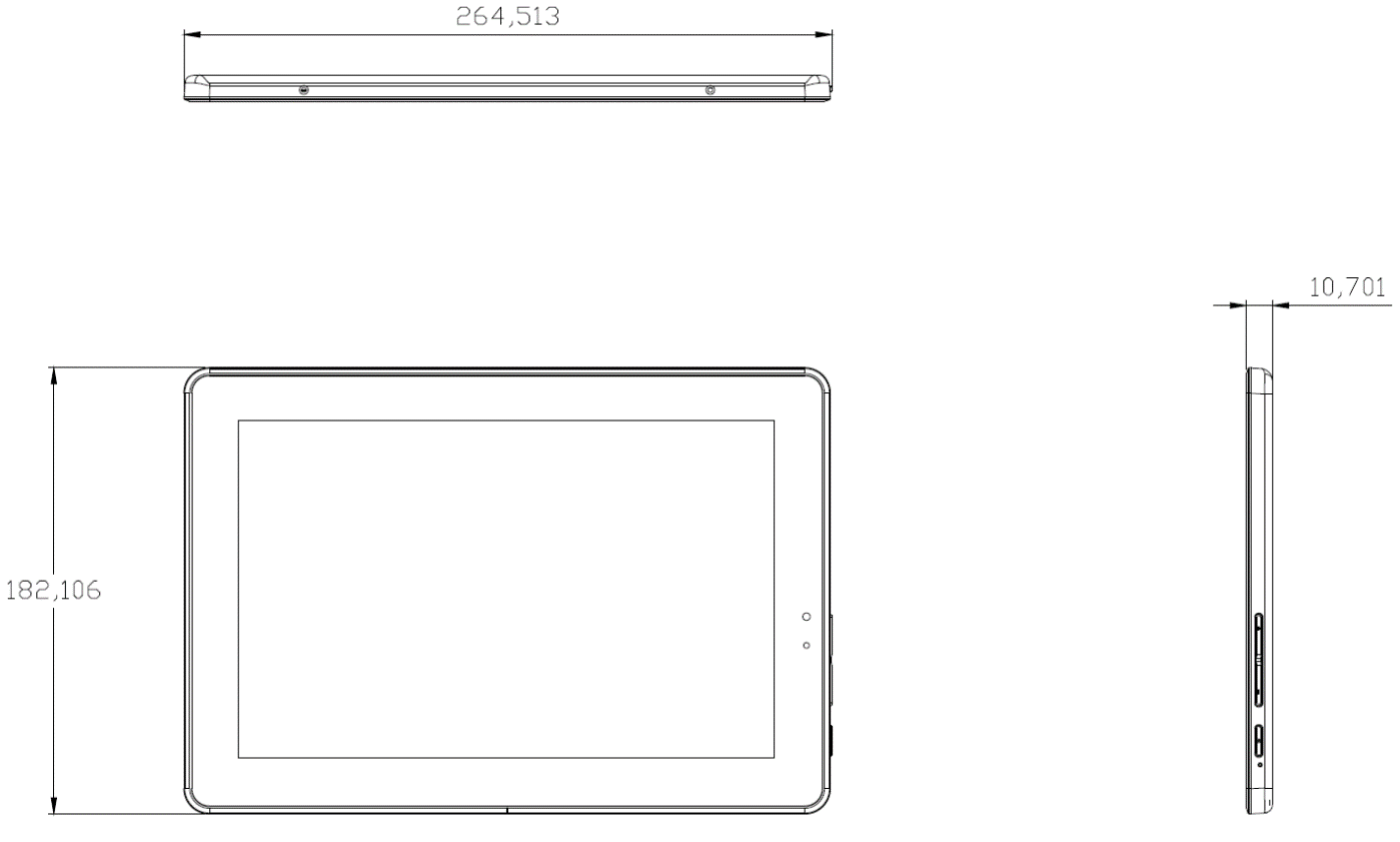 WindowsタブレットSeav-10f Tablet